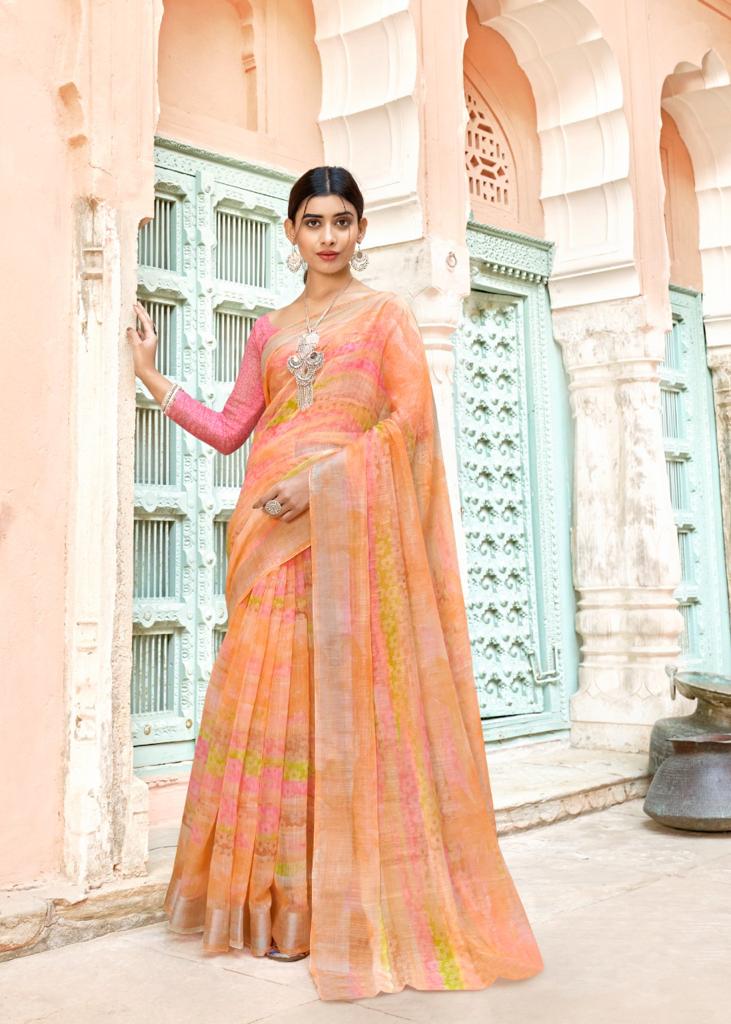 Lt Sanpurna Ethnic Wear Wholesale Designer Printed Saree Catalog
